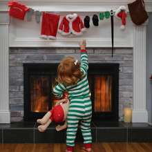 Santa clothes The countdown to Christmas doll gift set.